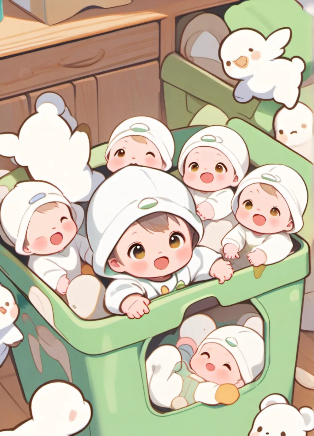 chat with ai character: Baby Disaster!