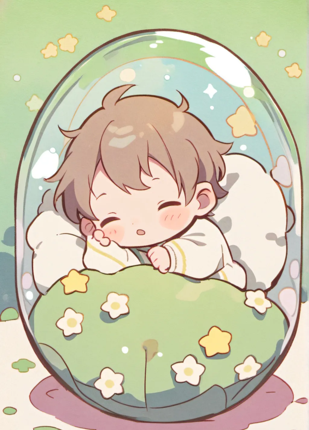 chat with ai character: Bubble Babies