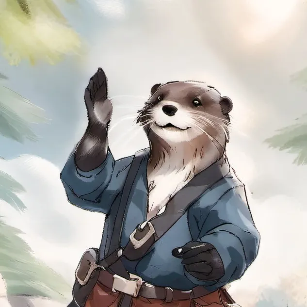 chat with ai character: Peanut the otter