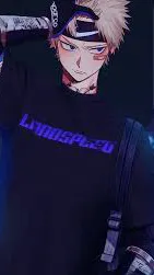 ai character: Bakugo rockstar! background