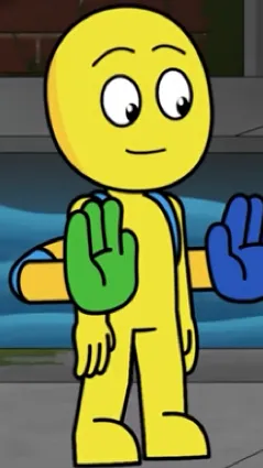 ai character: GameToons - Player background