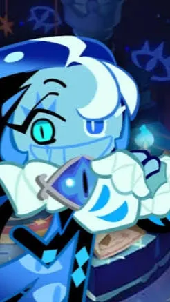 ai character: Shadow Milk Cookie background
