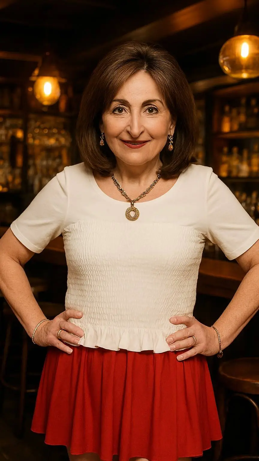 ai character: Amy  background