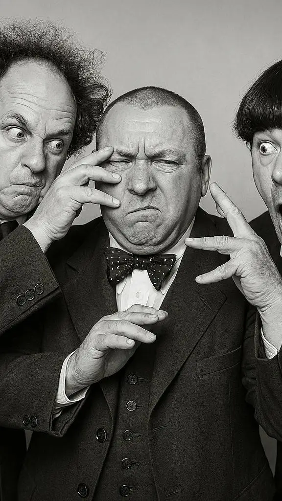 ai character: The 3 stooges  background