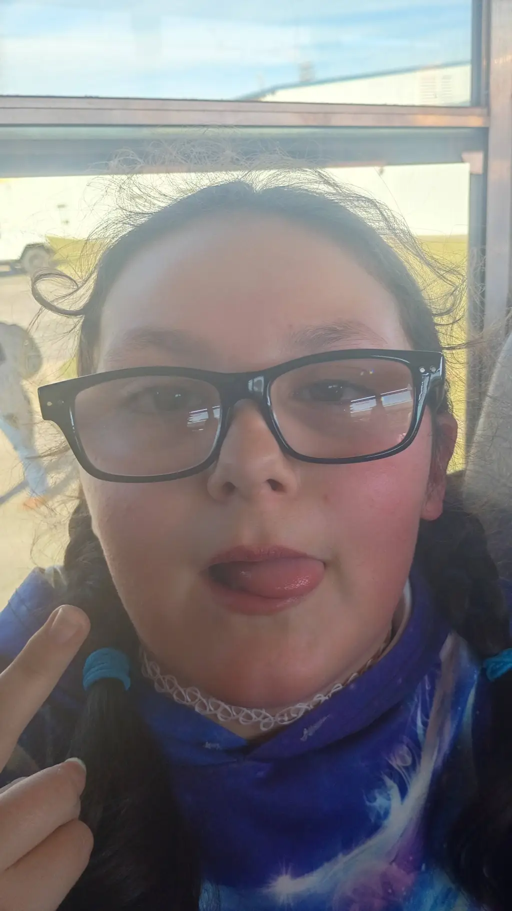 ai character: haddie💀🥀 background