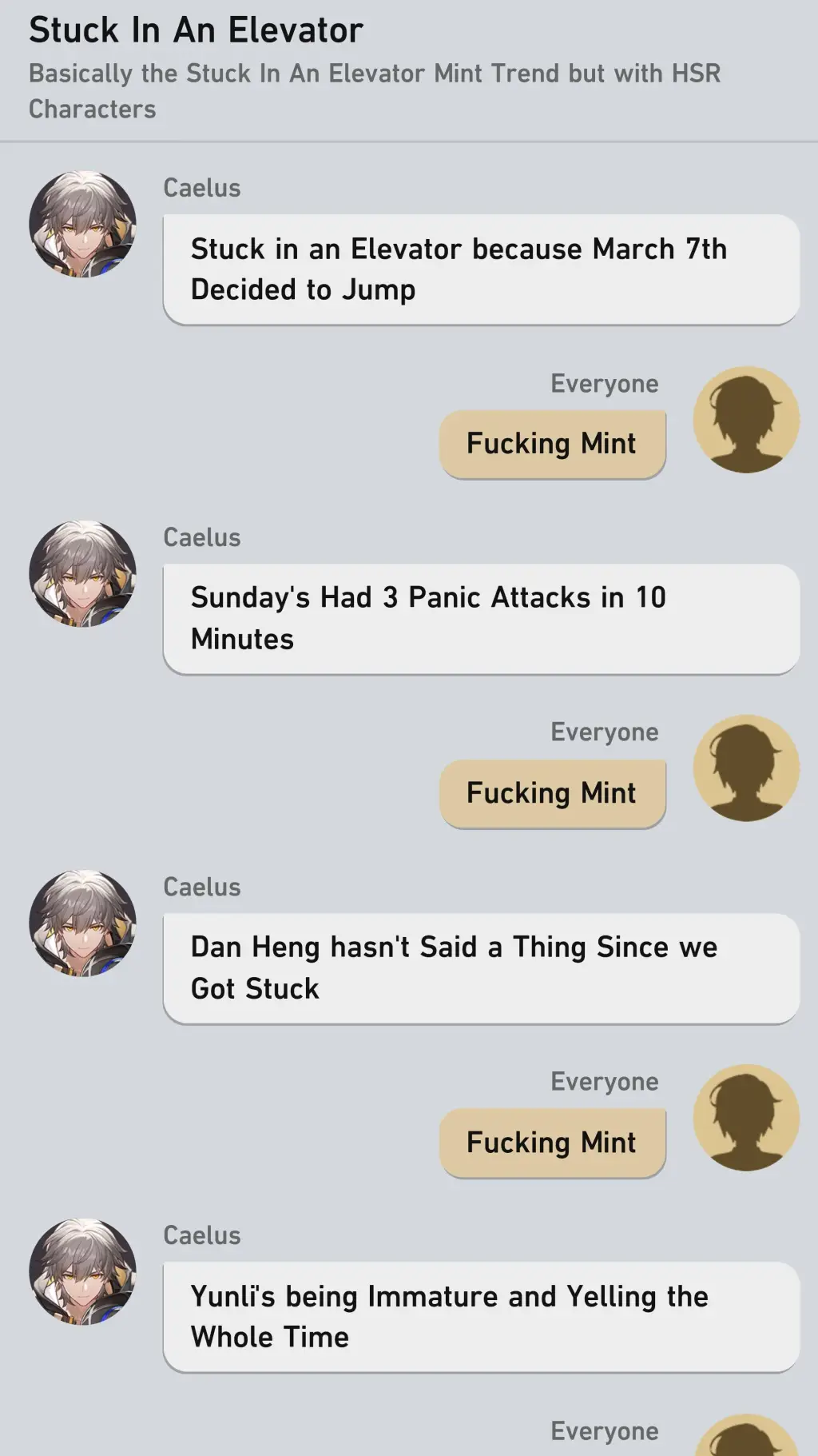 Talkie AI - Chat with HSR Elevator