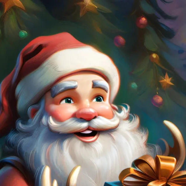 chat with ai character: Santa claus