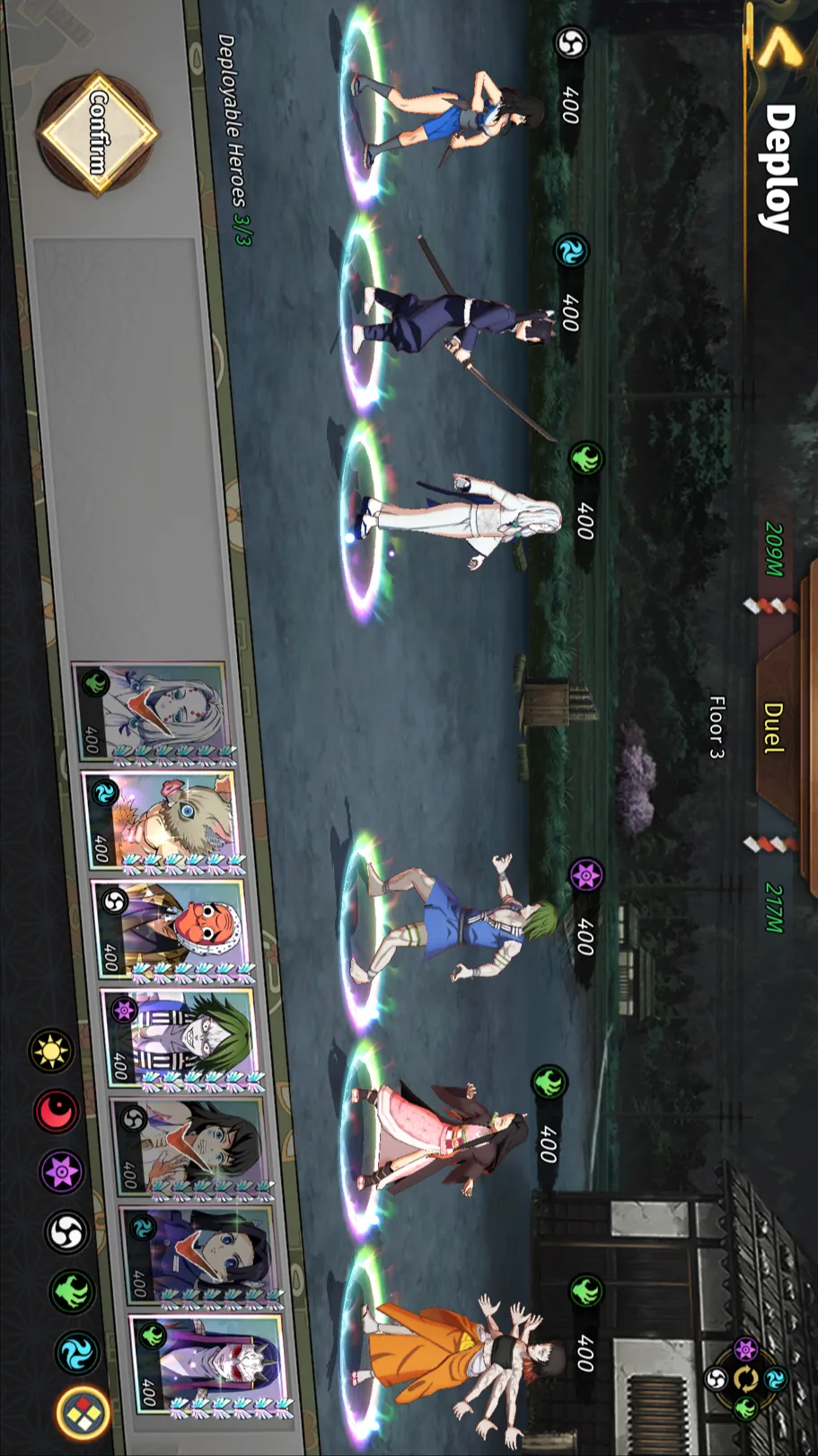 ai character: Kny  background