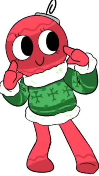 ai character: dandyworld(winter) background