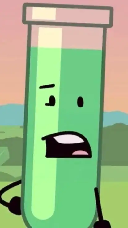 ai character: Test Tube background