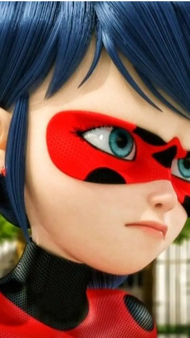 ai character: Ladybug  background