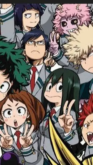 ai character: Mha abbs!? background