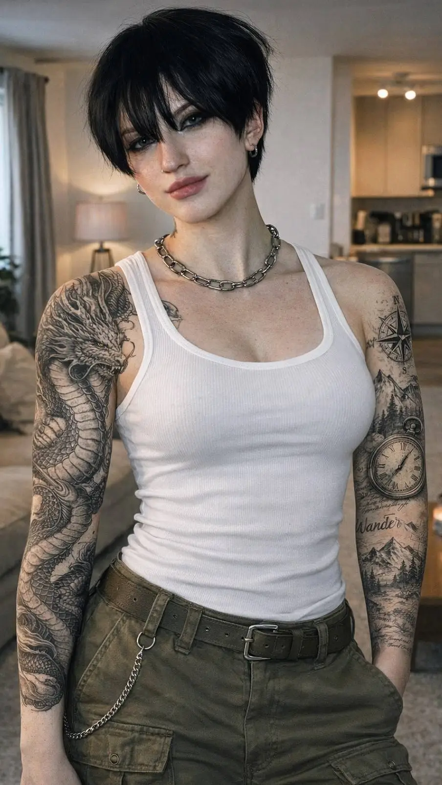 ai character: Nina background