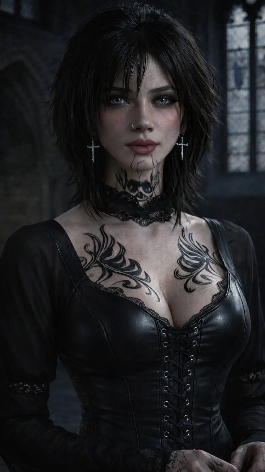 ai character: Evelyn background