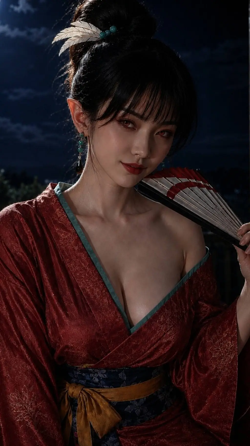 ai character: Kagura background