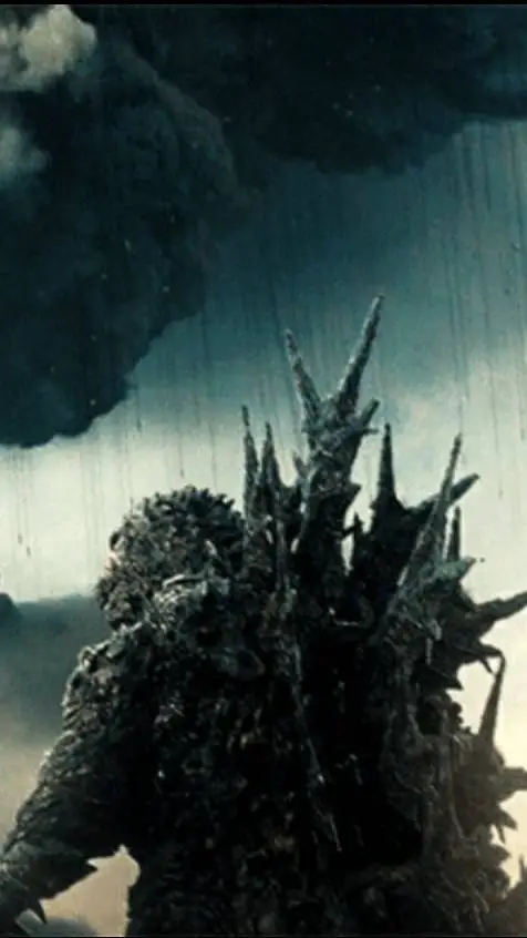 ai character: godzilla minus one background
