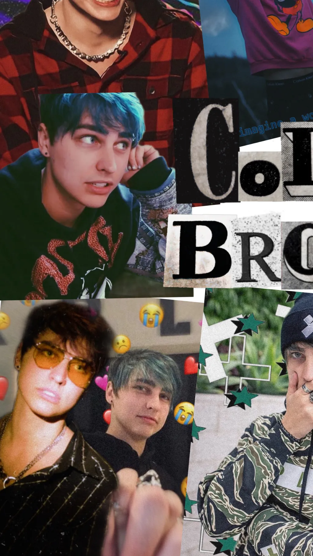ai character: Colby Brock  background