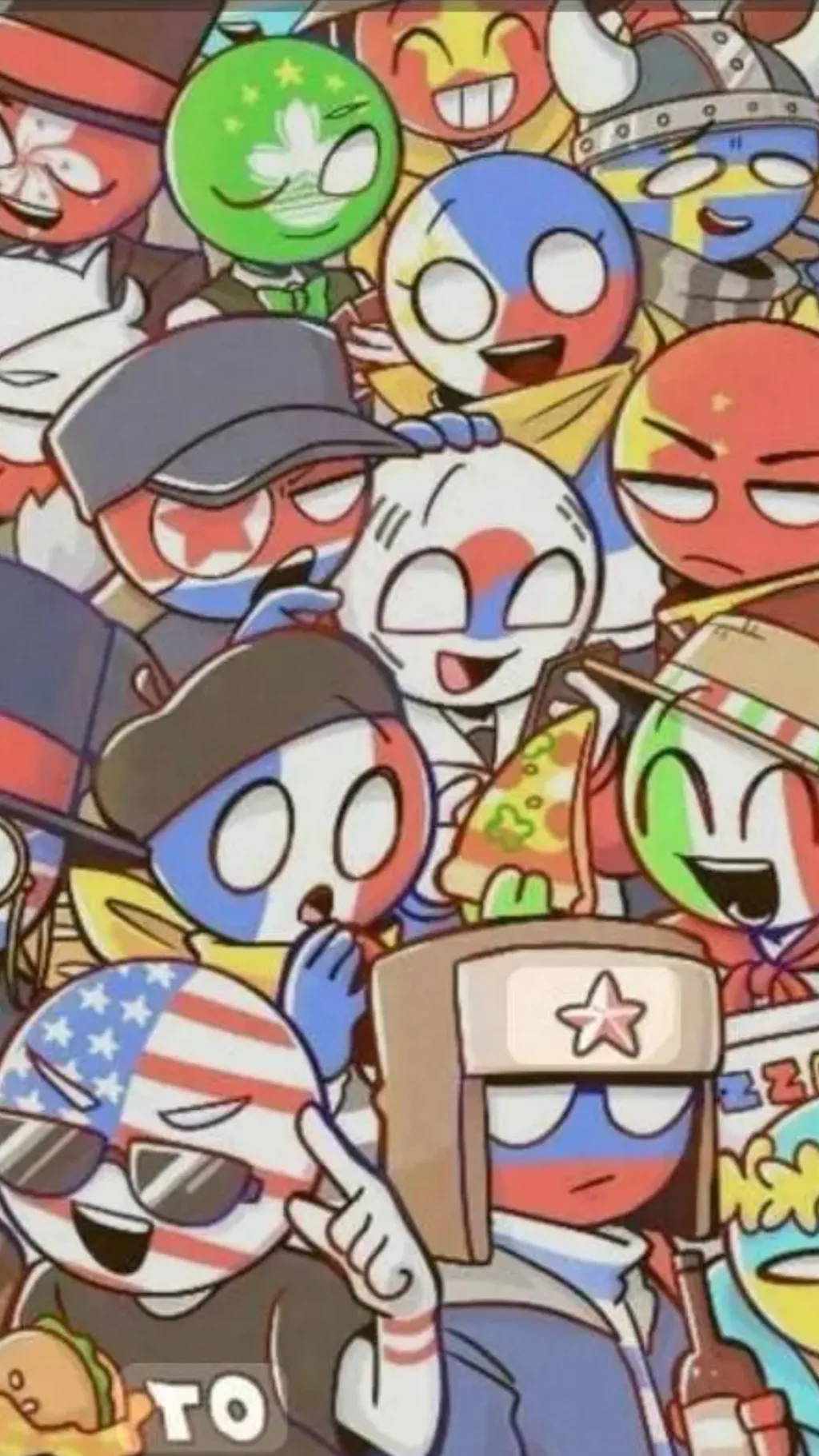 ai character: Country Humans 🌎 background