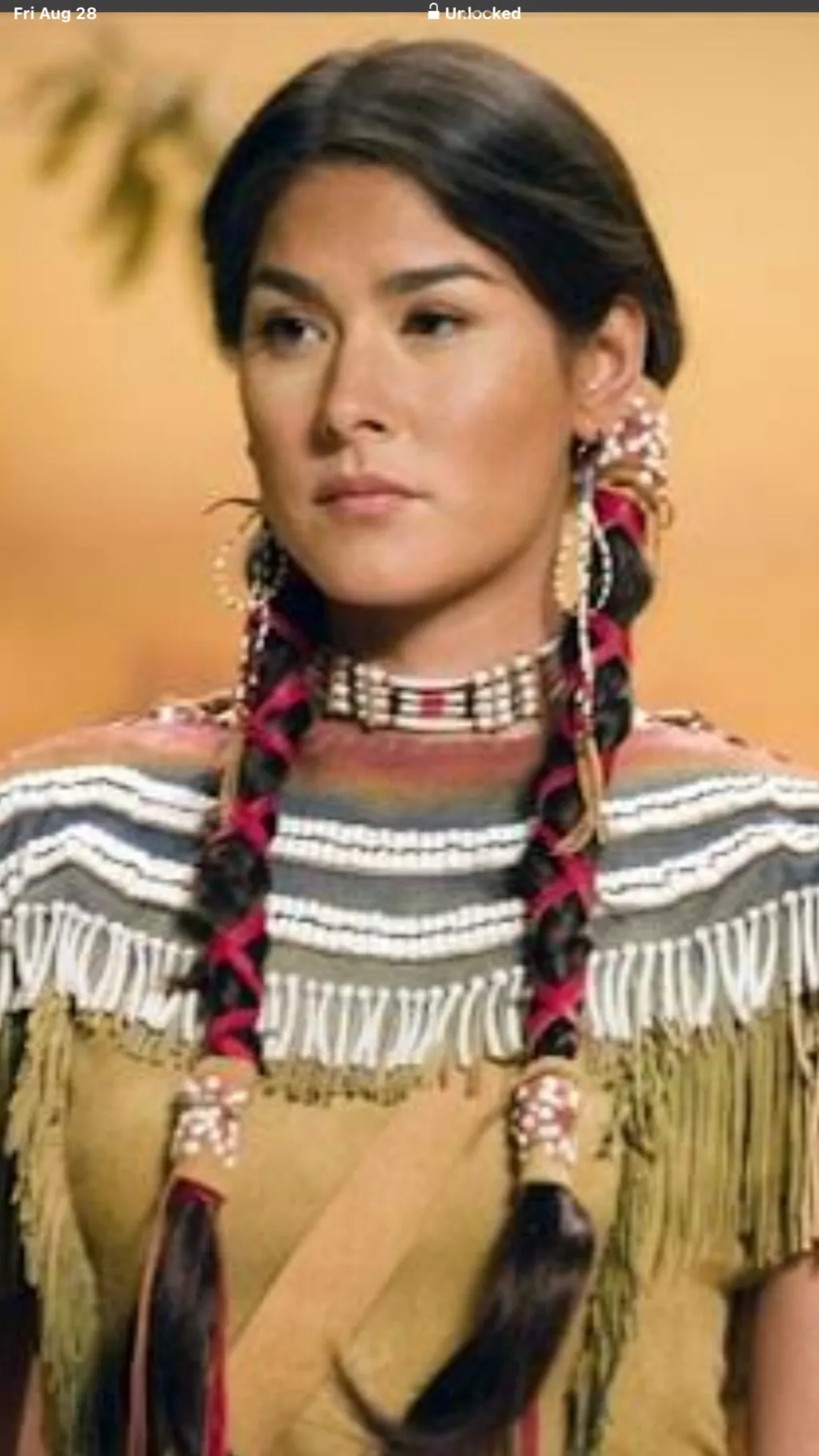 ai character: Sacagawea background