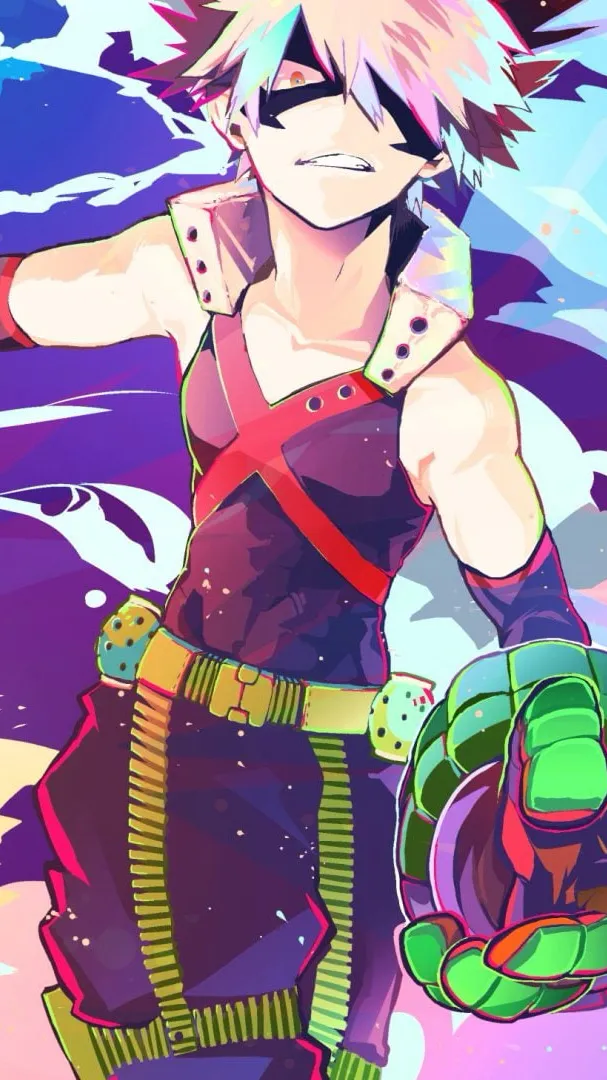 ai character: MHA baking background