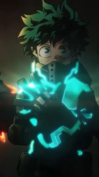 ai character: MHA dodgeball background