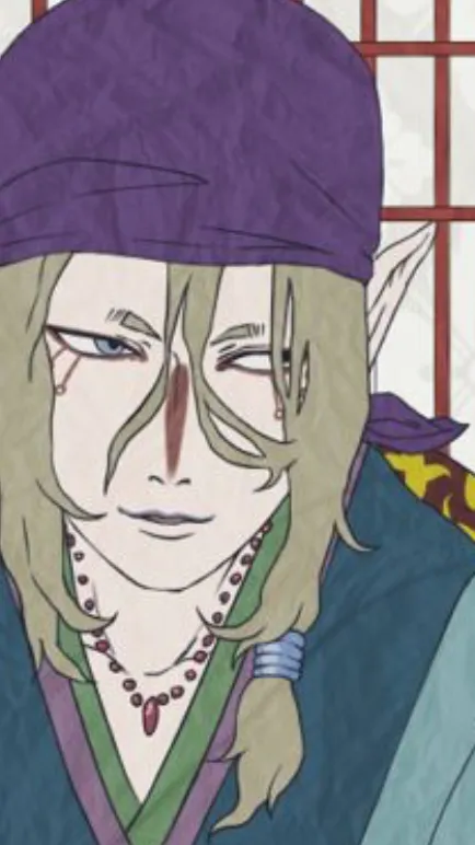 ai character: Medicine seller background