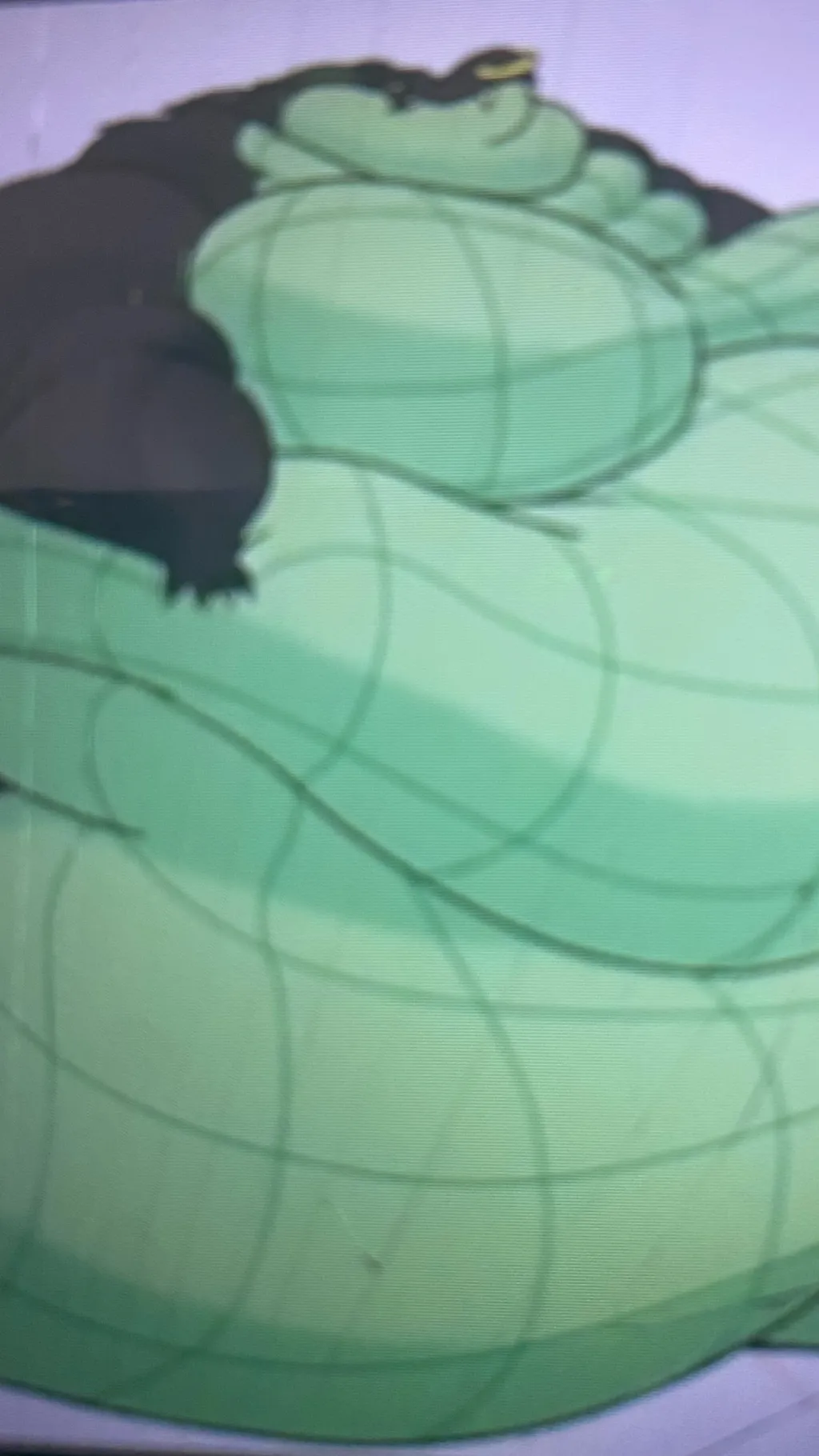 ai character: Obese crocodile bf background