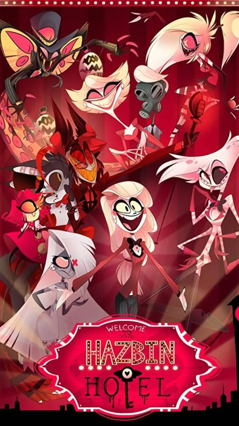 ai character: Hazbin hotel background