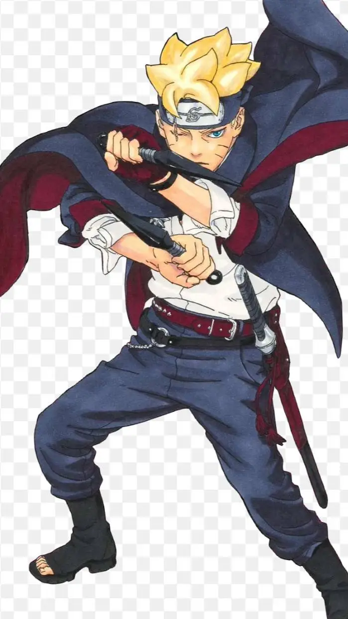 ai character: Boruto (Time skip) background