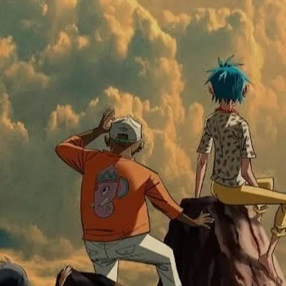 chat with ai character: Gorillaz hiking