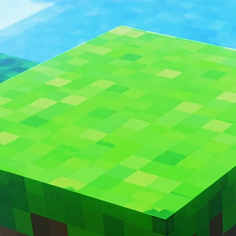 chat with ai character: grass block 