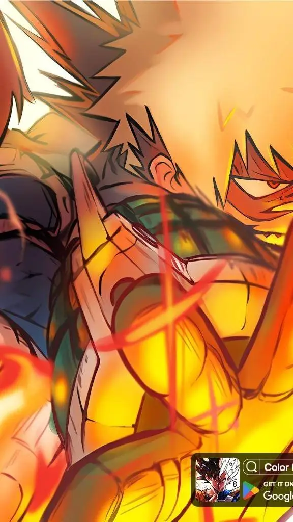 ai character: Bakugo x Todoroki background