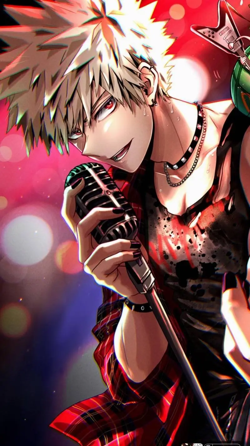 ai character: Singer Katsuki background