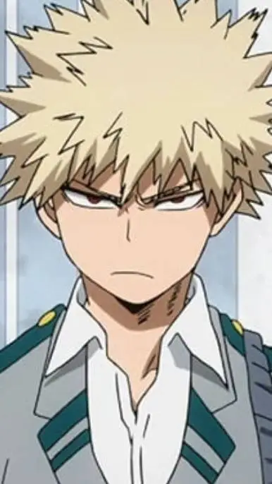 ai character: Katsuki Bakugo background