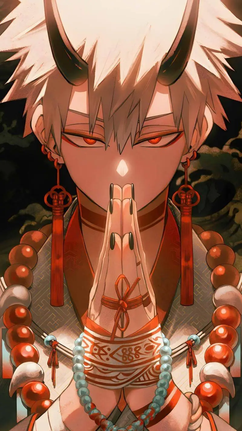 ai character: Demon Katsuki Pt 1 background