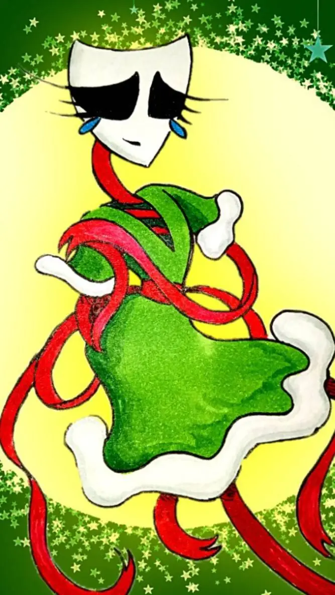 ai character: Christmas Gangle 2 background