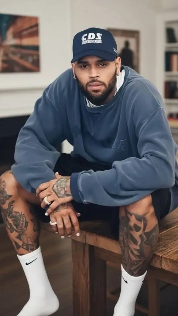 ai character: Chris Brown background