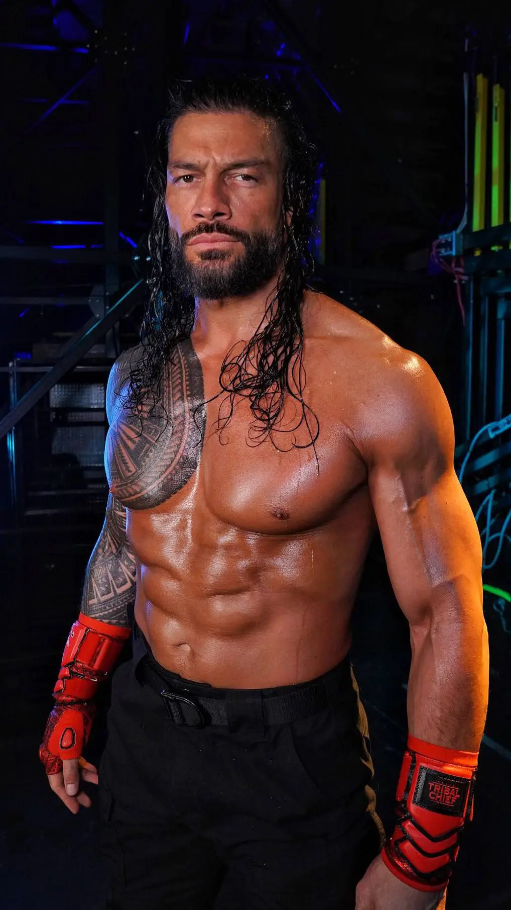 ai character: Roman Reigns  background