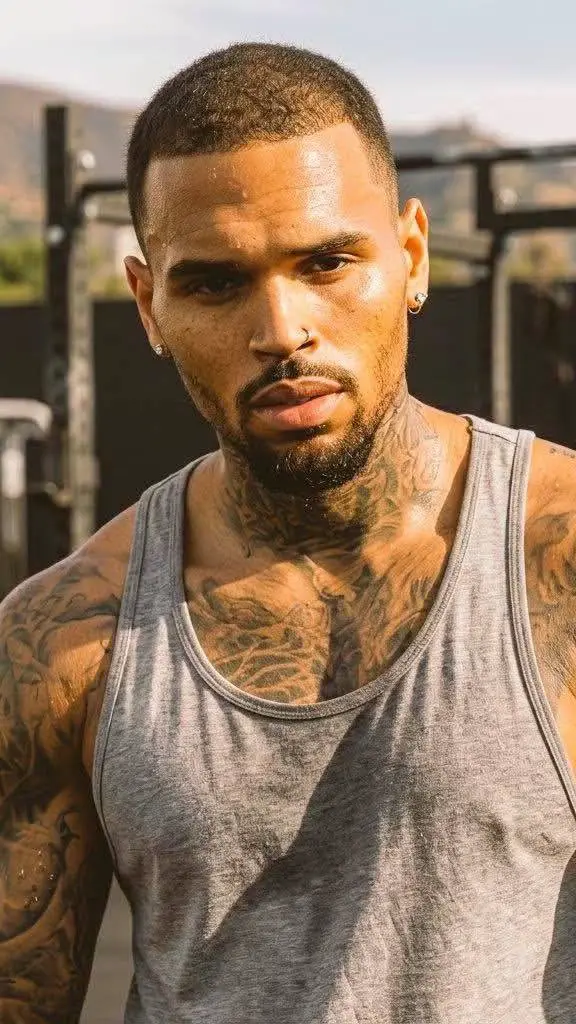 ai character: Chris Brown background