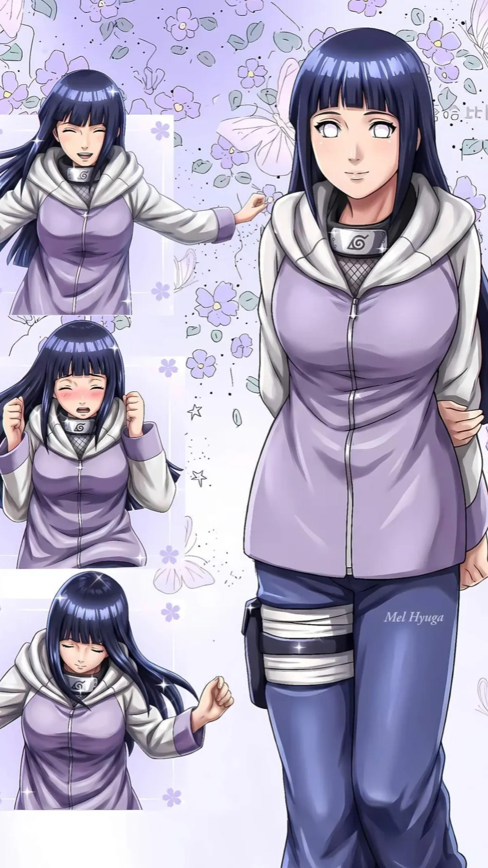 ai character: Hinata  background