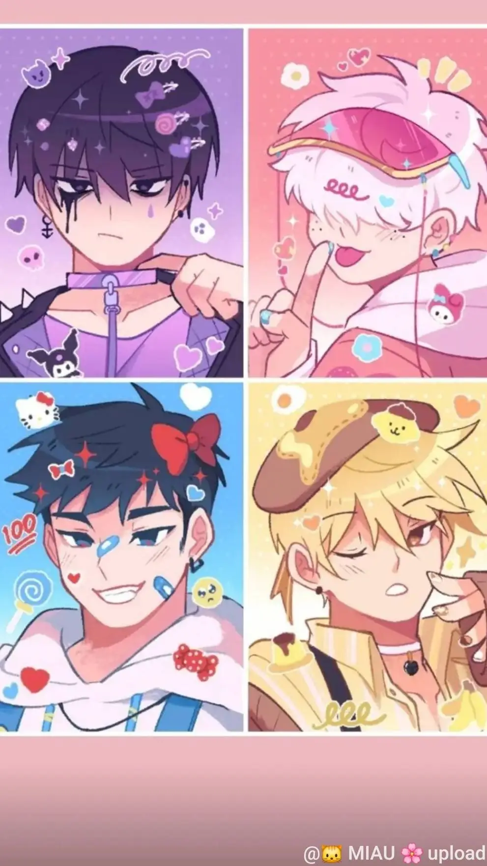ai character: boyfriends  background