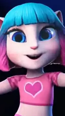 ai character: Angela  background