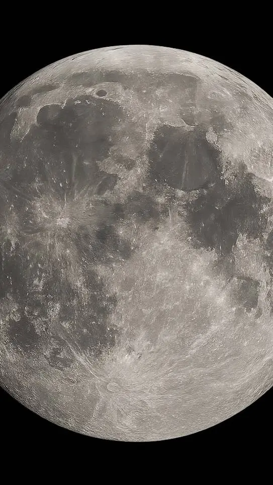 ai character: The Moon background