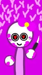 ai character: 💖yandere bow💖 background