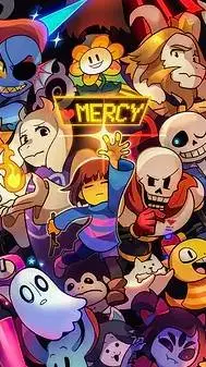 ai character: Undertale background