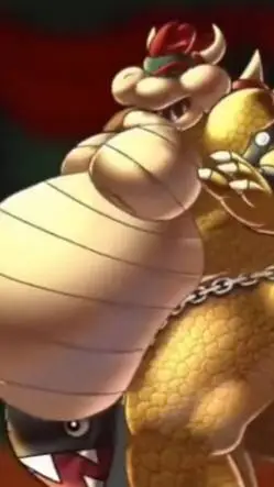 ai character: Bowser fart background