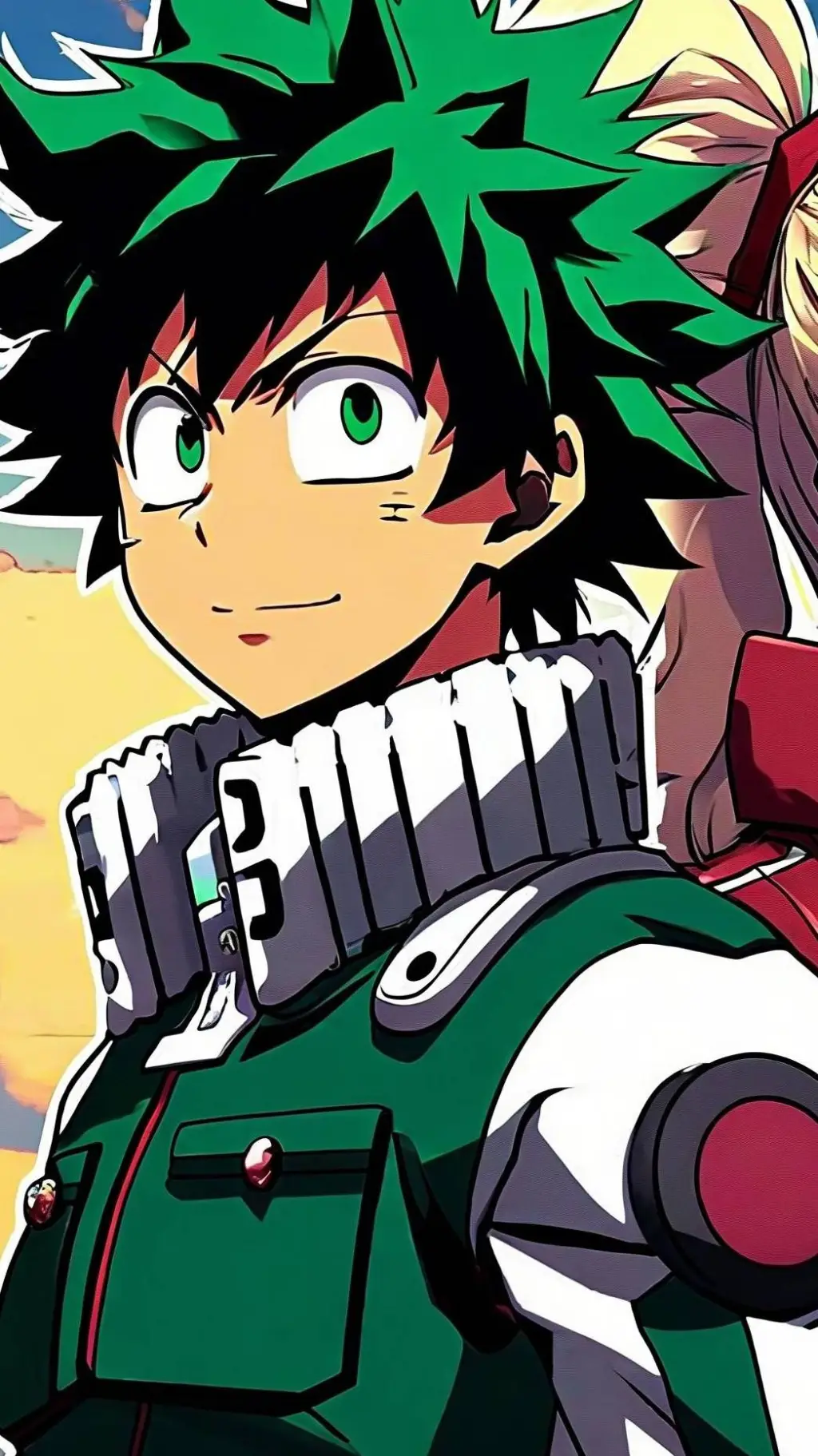 ai character: MHA new student  background