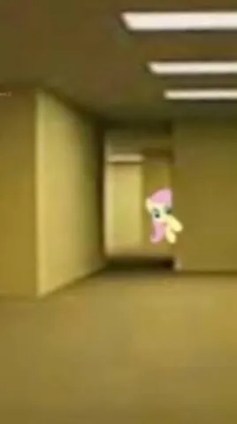 ai character: Mlp backrooms background