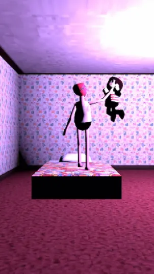 ai character: mr red face background