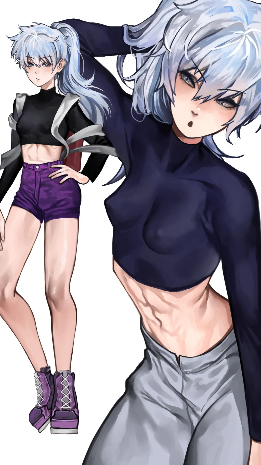 ai character: Female Killua background